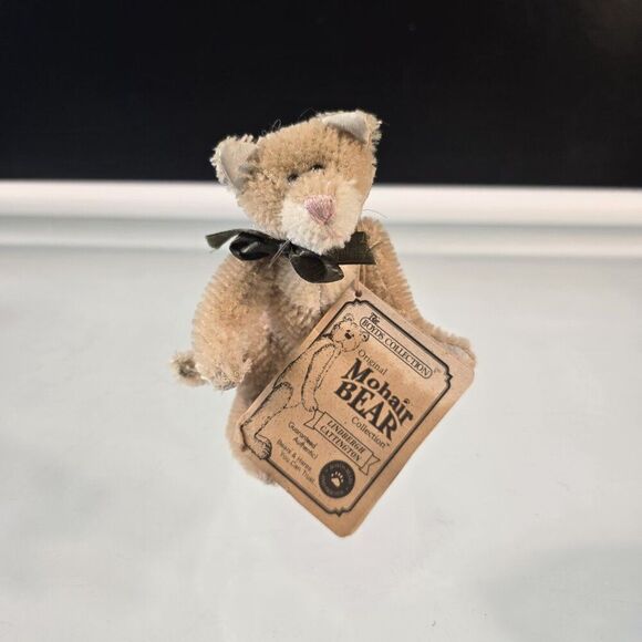 Boyds Collection Mohair Bear Lindbergh Cattington Vintage Retired 97 - 98 - Picture 1 of 10